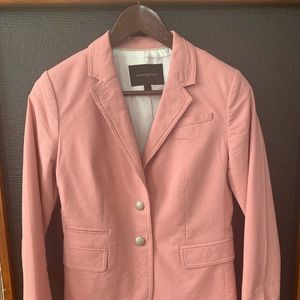 Dusty pink blazer by Banana Republic